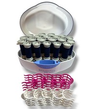 Remington Care Setter Hot Rollers KF-20I Velvet Flocked Wax Core 20, 10 Clips