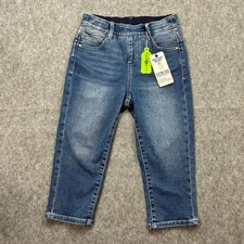 Jag Pull On Bryn Pedal Pusher Jeans Women's Size 2 Medium Wash Denim NWT