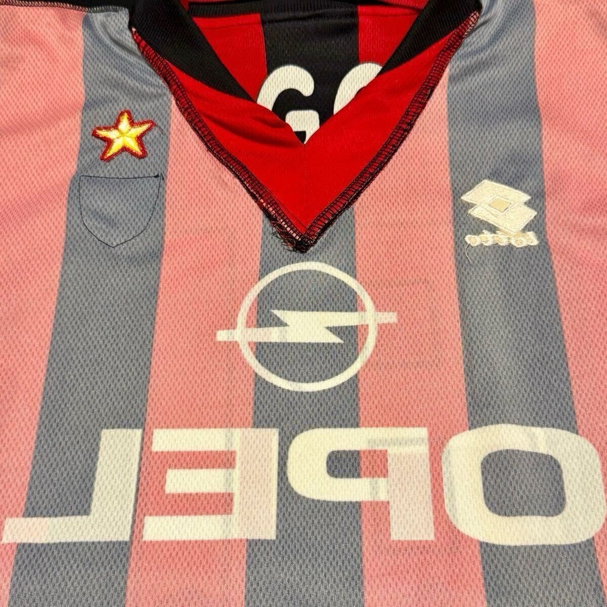 MINT Player Baggio 18 XL AC Milan 1996 97 Football Shirt Maglia