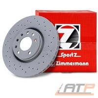 Zimmermann Bremsscheibe Vorderachse U.A. FüR Opel, Saab, Vauxhall