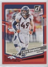 2023 Panini Donruss Press Proof Red Alex Singleton #84 14ql