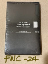 Field Notes Notebook Unexposed DDC FNC-24 Fall 2014 3-Pack-Sealed