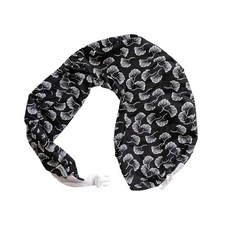My Brest Friend Original Nursing Pillow Cover - Black Flowing Fans Easy Care,