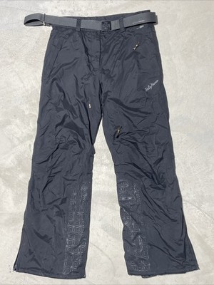 Helly Hansen HELLY TECH Professional Snow Ski Pants Unisex SZ M Black W/ Belt
