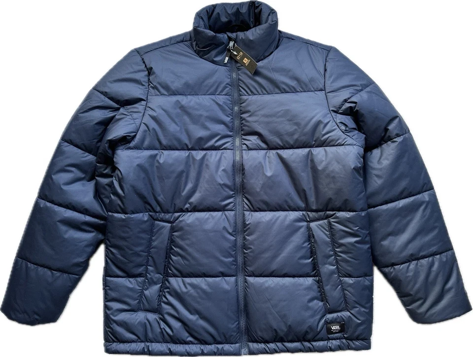 Chaqueta acolchada Vans Norris XL azul marino para hombre Foto 4 de 4