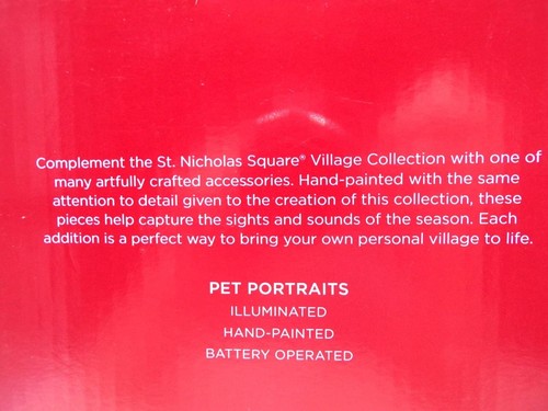 New St. Nicholas Square, Pet Portraits Illuminated Hand Painted - Battery c.2024 - Picture 7 of 8