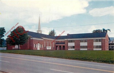 Ansichtskarte>>Brevard, Methodistenkirche