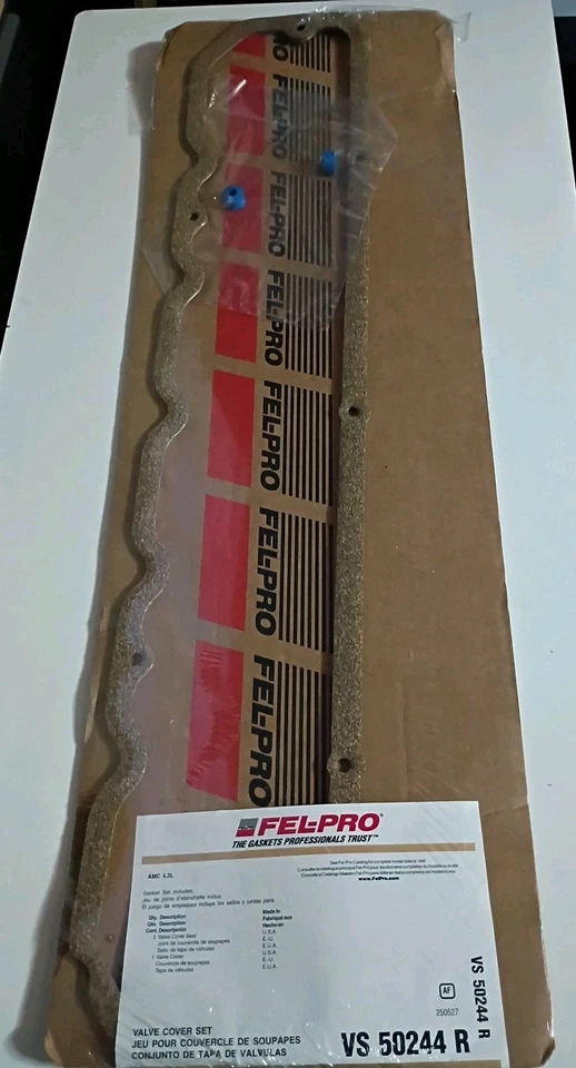 Fel-Pro VS 50244 R Engine Valve Cover Gasket Set for Jeep Wrangler 4.0L - Image 2 of 4