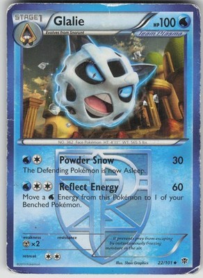 Pokemon TCG Glalie (Team Plasma) Uncommon Plasma Blast 22/101