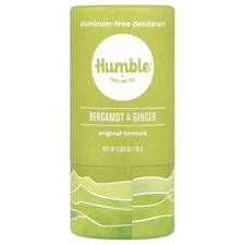Aluminum-Free Deodorant, Bergamot  Ginger, 2.65 oz 75 g 