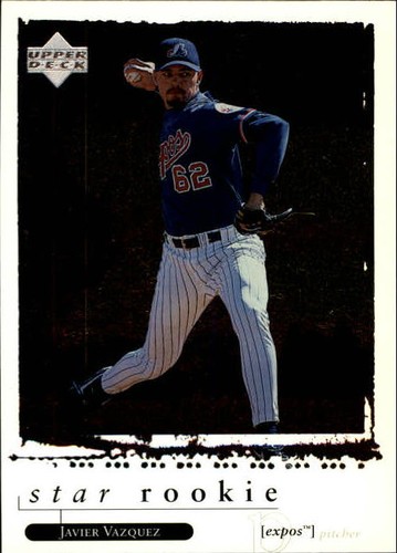 1998 Upper Deck Javier Vazquez #579 card