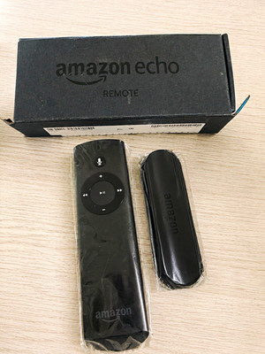 Amazon Echo Voice Remote with Magnetic Remote Holder & Original Box - New/Open