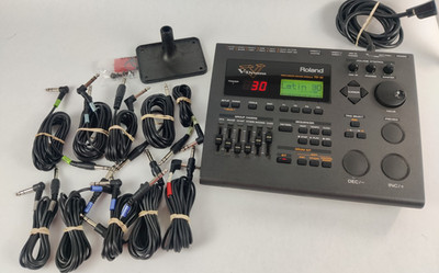 Roland TD-10 V-Drums Percussion Sound Module With Mount And Cables