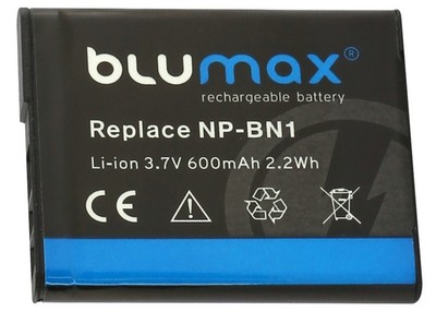 Blumax NP-BN1 / NP-BN Akku für Sony Cyber-shot DSC WX100 / WX150 / WX200 / WX220