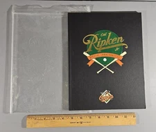 1995 CAL RIPKEN JR. ORIOLES OFFICAL COMMEMORATIVE BOOK, MINT