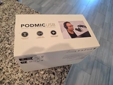 RODE PodMic USB Dynamic Broadcast Microphone - Black - NEW - SEALED BOX