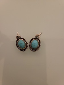 "Turquoise" Charms LOT OF2 NEW Costume Jewelry 