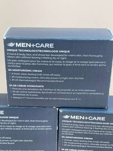 DOVE MEN + CARE Bar 3 in 1 Cleanser for Body Face and Shaving 3.75 oz 5 Bars - Picture 4 of 7
