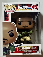 Funko Pop! Roadblock 45 GI Joe A Real American Hero Vinyl Figure New In Box