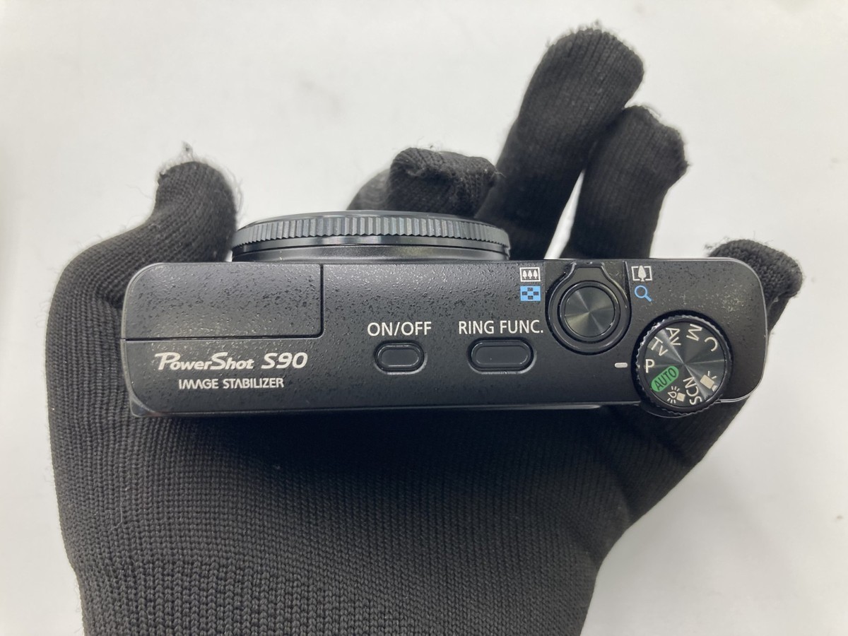 Excellent] Canon PowerShot S90 10.0MP Compact Digital Camera