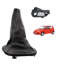 CUFFIA LEVA CAMBIO FIAT 600 SEICENTO DAL 1998 COMPLETA DI GHIERA IN SIMIL PELLE
