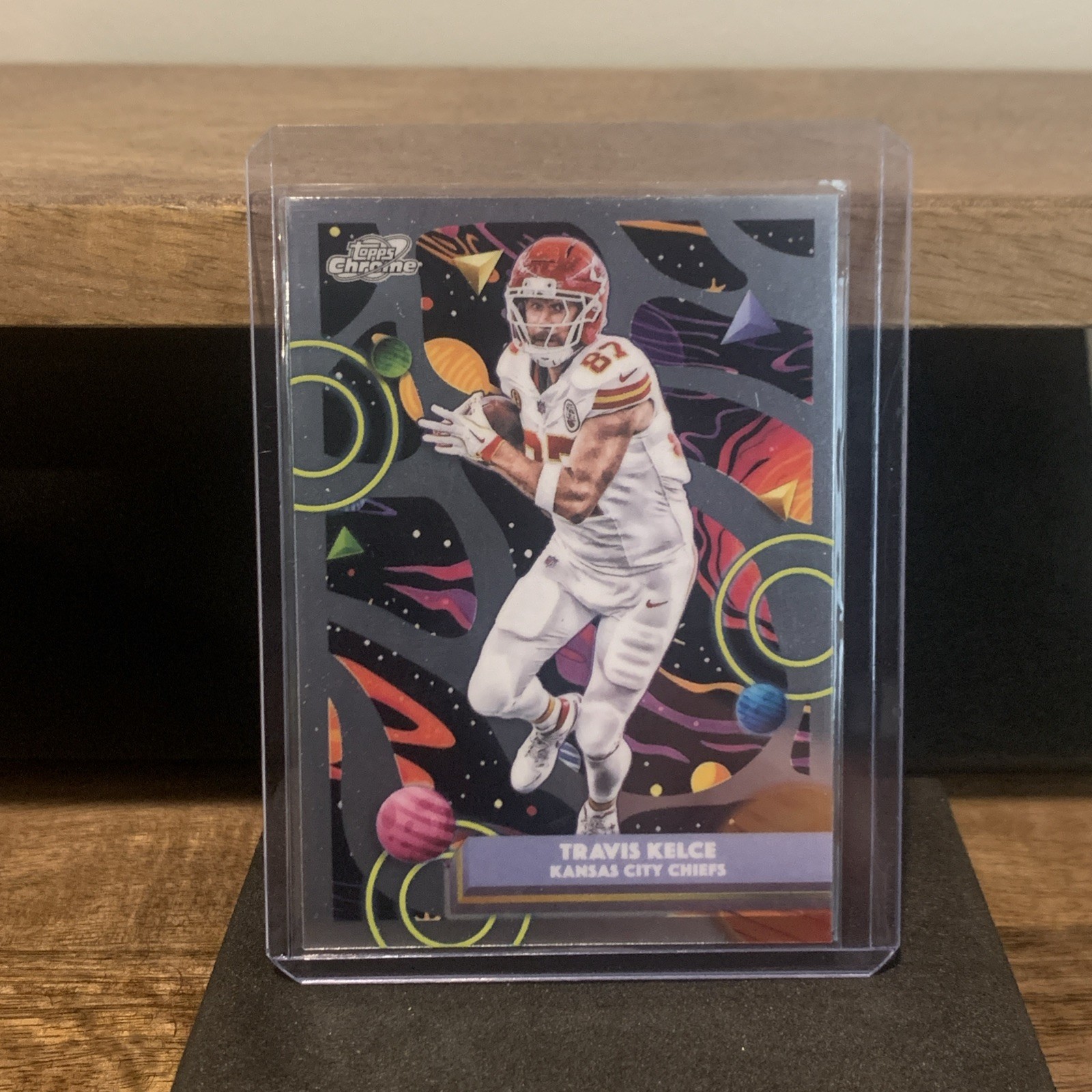 2025 Topps Cosmic Chrome Travis Kelce #49 Kansas City Chiefs