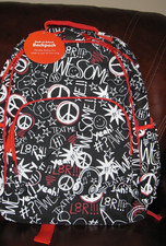Backpack Red Black White New Quality Extra Padding Adjustable Straps
