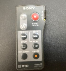 Sony Video 8 AV-150 Camcorder Remote Control 3-704-256-01 For Sony Camcorder