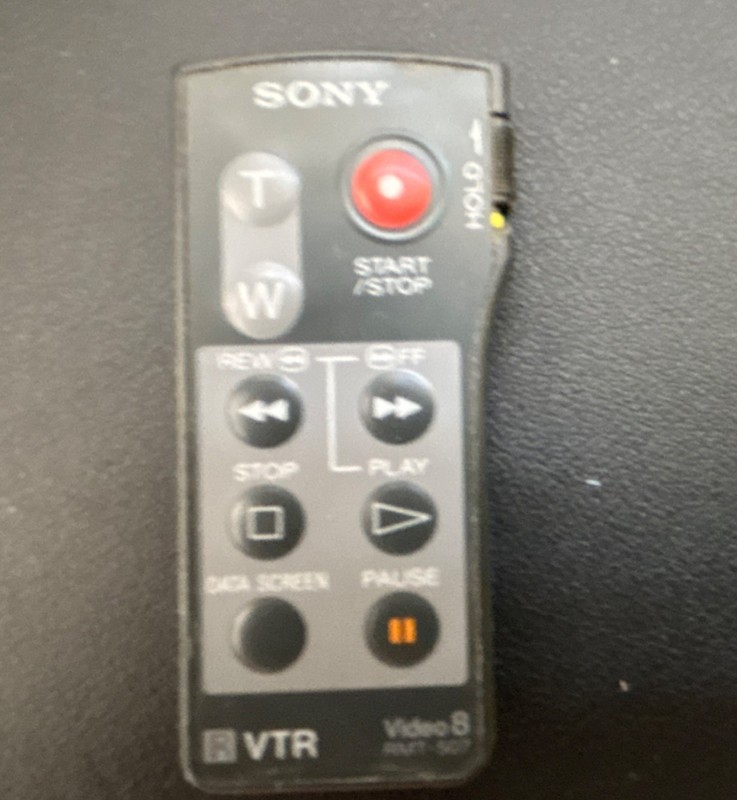 Sony Video 8 AV-150 Camcorder Remote Control 3-704-256-01 For Sony Camcorder