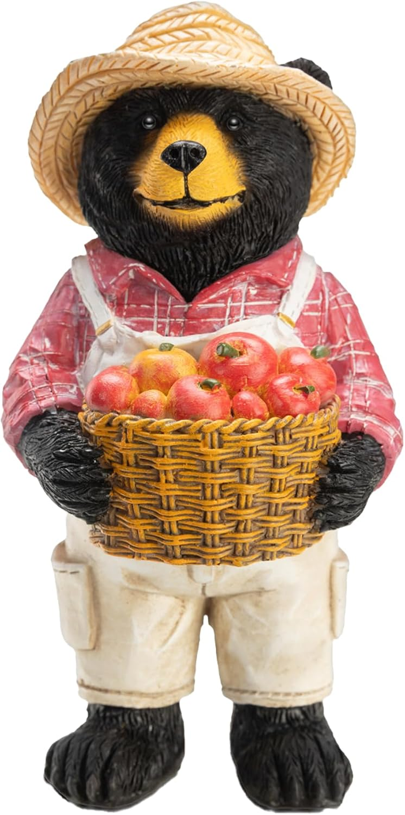 Black Bear Figurine Home Decor Bear Statue,For Office, Desk, and Shelf Decoratio