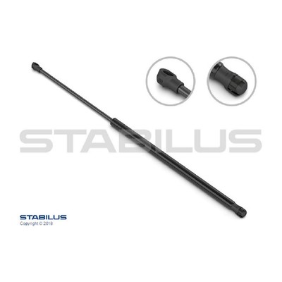 2x Stabilus Gasfeder Koffer-/Laderaum hinten 6L6827550B | 644558