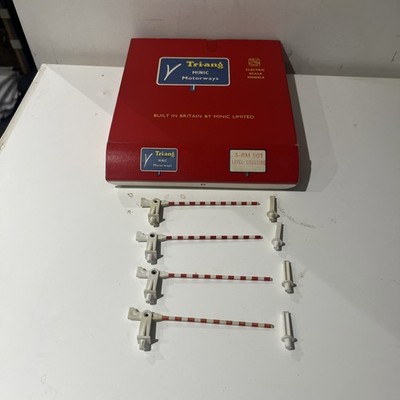 Original Triang Minic RM901 Bahnübergang Hebebühne & Stütze mit OG Box