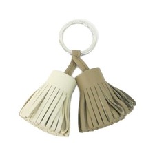 Authentic Hermes Carmen Unodos 077895CJ Key Ring 260-008-336-2316