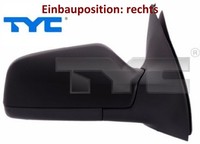 TYC 325-0047 AußEnspiegel Rechts Spiegel AußEn FüR Opel