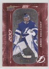2023-24 Upper Deck Series 1 200' x 85' Red 2/99 Andrei Vasilevskiy #DM-16 13og