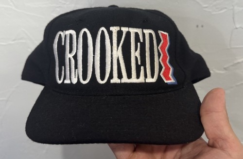 Vintage 90s RARE Crooked I St Ides Hip Hop SnapBack Hat - Bild 1 von 8