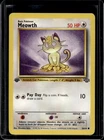 1999 Pokemon Jungle 1st Edition Meowth #56/64