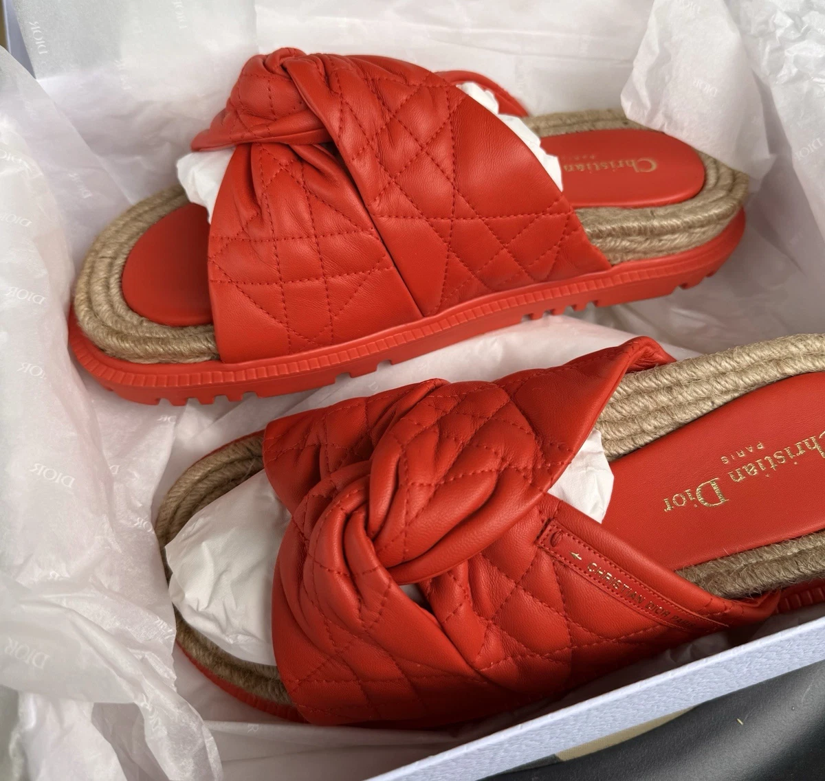 Christian Dior Women's Leather Sandals and Flip Flops for sale | eBay