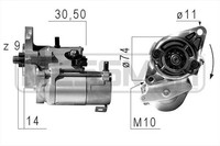 Messmer Starter 2 KW Passend FüR Toyota Yaris 1.0 Vvt-I 1.4 D-4D Auris 220652A