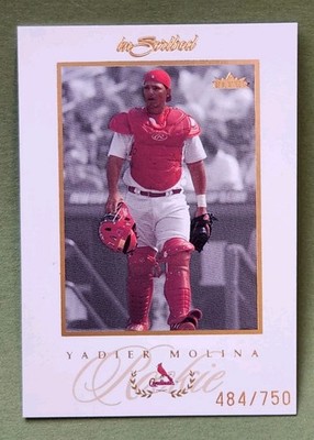 2004 Fleer inScribed - Yadier Molina #88 /750 (RC)