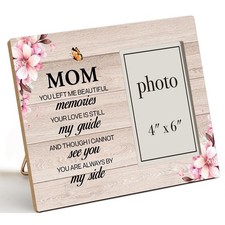 Dumyum Memorial Photo Frame for Loss of Mom - Sympathy Gift in Memory of Mom ...