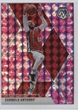 2019-20 Panini Mosaic Pink Camo Prizm Carmelo Anthony #25 HOF 18bz