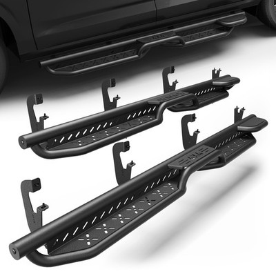 For Chevy Suburban 2021-2025 Steel Running Boards Side Steps Nerf Bars Drop Step