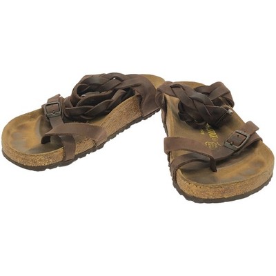 BIRKENSTOCK YARA SANDALS BROWN 38 Used MESC-0