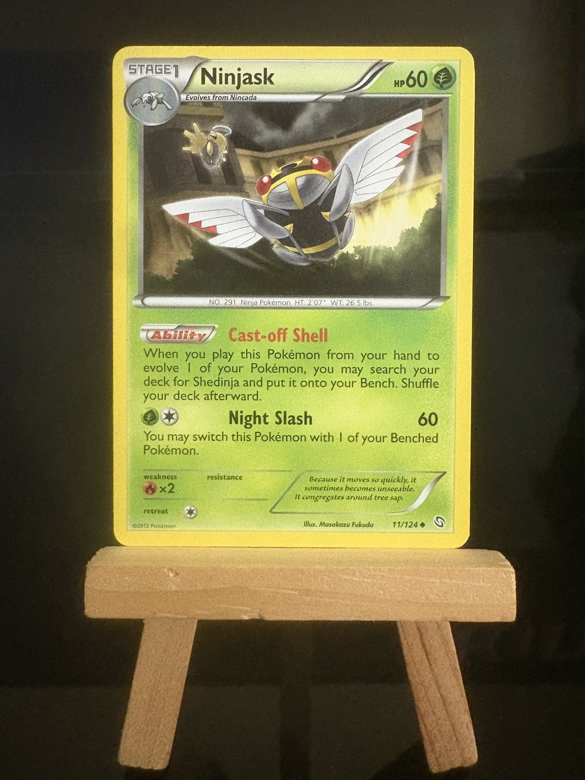NINJASK - 11/124 Dragons Exalted NM/LP - Regular Uncommon - Pokémon TCG Card