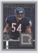 2006 Fleer Hot Prospects Retrospective 159/699 Brian Urlacher #RE-BU HOF 0a1