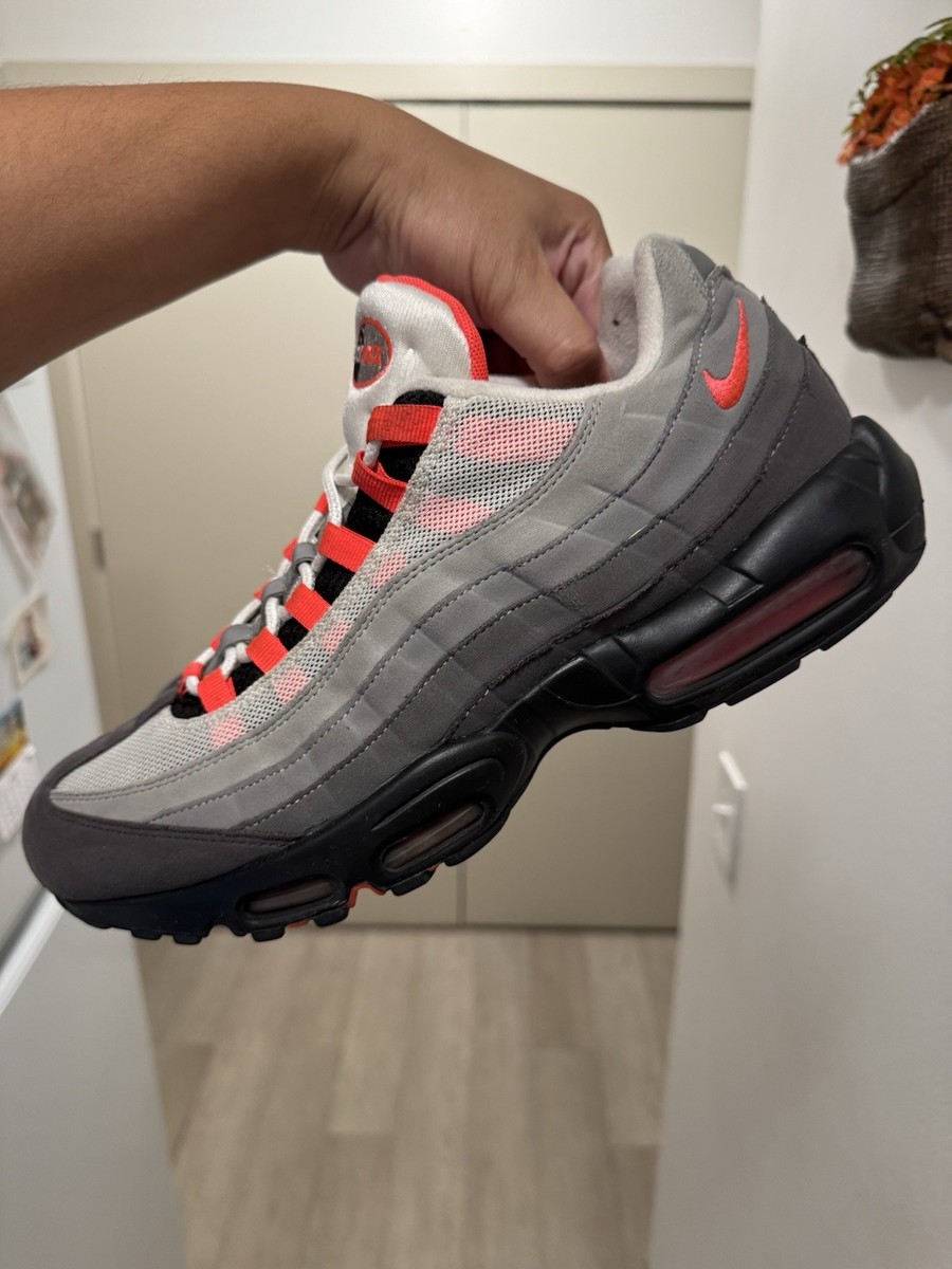 Size 13 - Nike Air Max 95 OG Solar Red for sale online | eBay