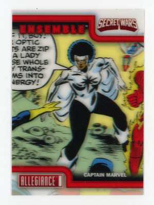 2024 Marvel Allegiance Secret Wars 1984 ENSEMBLE #E-23 Captain Marvel