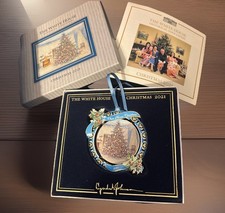 Official 2021 White House Christmas Ornament – Lyndon B. Johnson – Made in USA