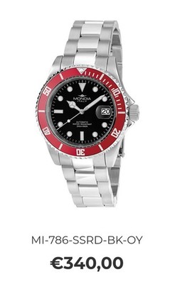 Mondia Herrenuhr Madison Automatik Mi 786 Sportlinie 